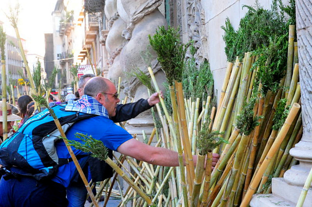 Romería al Monasterio de Santa Faz ( La Peregrina) in Alicante