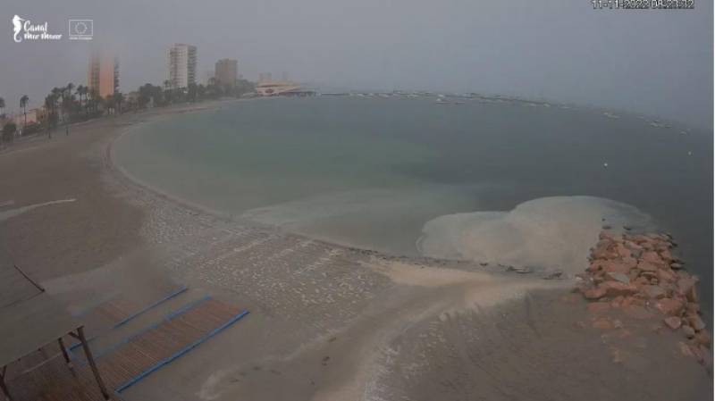 <span style='color:#780948'>ARCHIVED</span> - Torrential rain dumps litres of harmful sediment into the Mar Menor