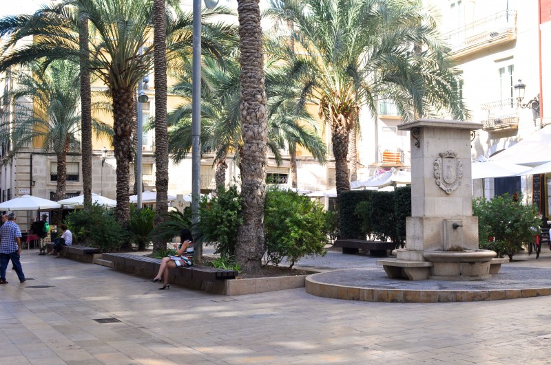 La Plaza de la Santísima Faz in Alicante