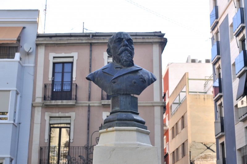 The Plaza de Calvo Sotelo in Alicante City