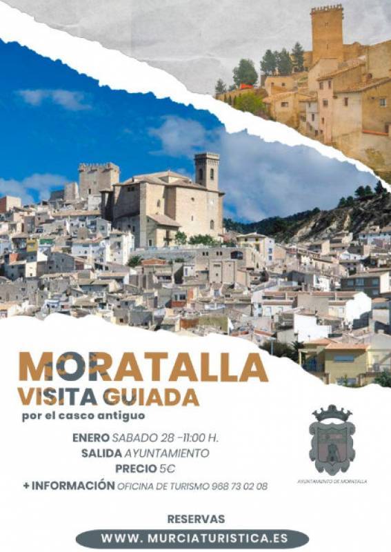 <span style='color:#780948'>ARCHIVED</span> - March 25 Guided tour of the historic town centre of Moratalla