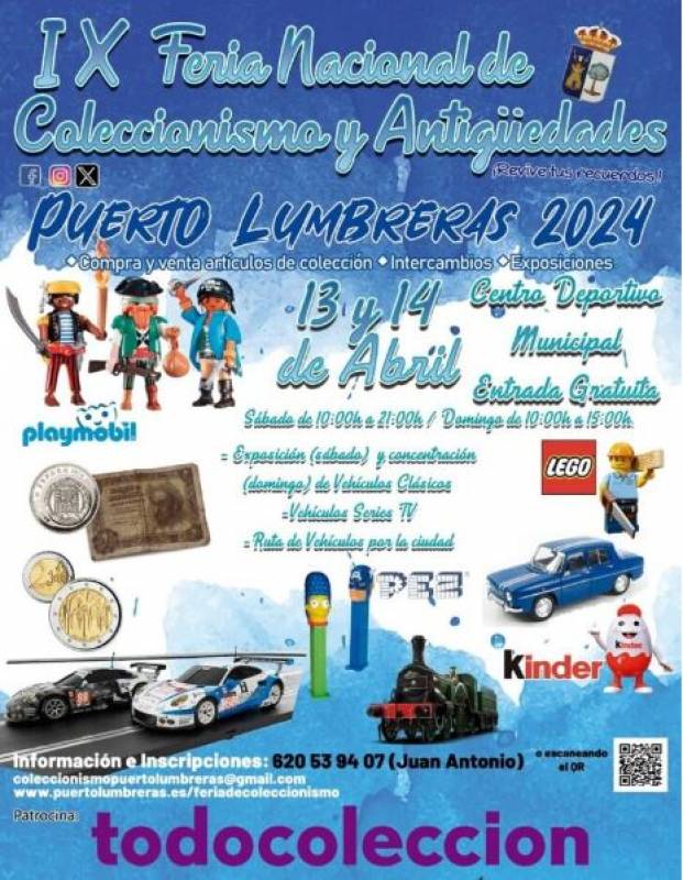 April 13-14 Puerto Lumbreras Antiques Fair