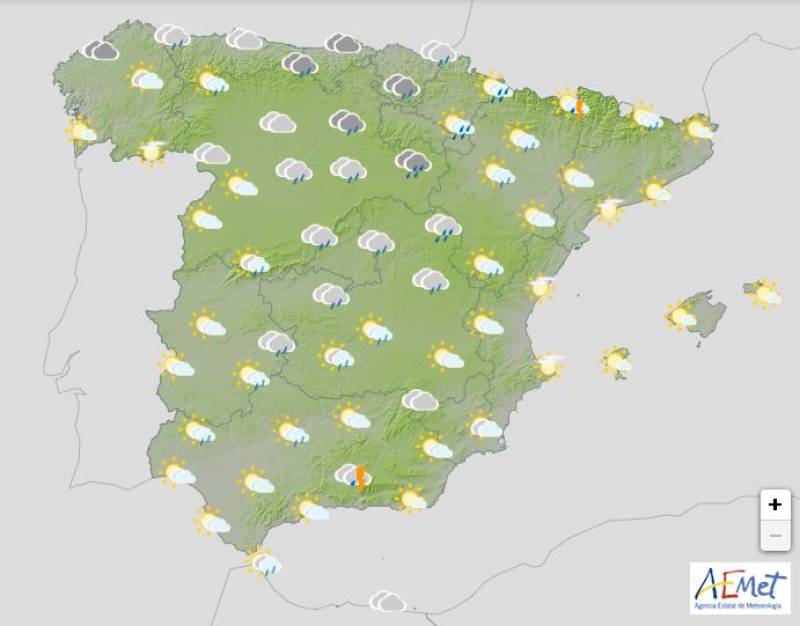 Stormy end to August: Spain weather forecast Aug 26-29