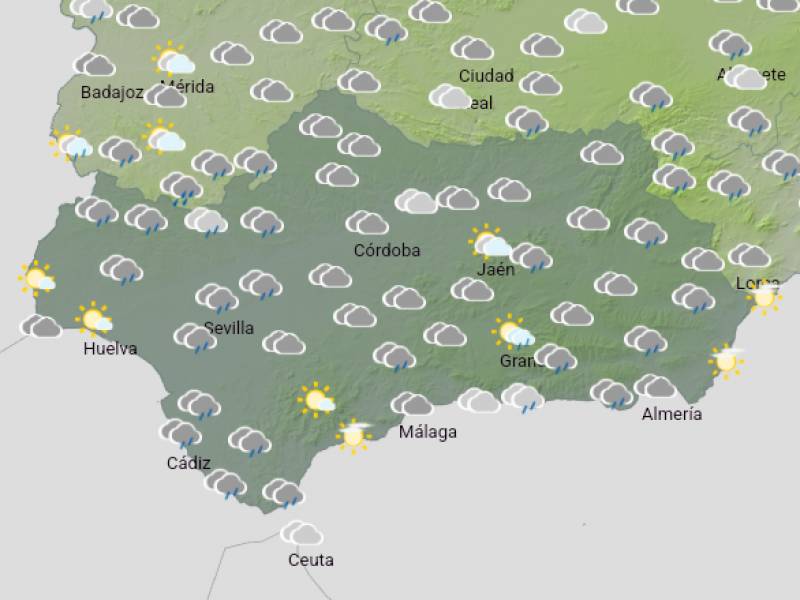 Andalucía weekend weather forecast: Thursday March 6-Sunday March 9