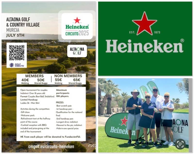 July 5 Heineken golf tournament at Altaona Golf Course