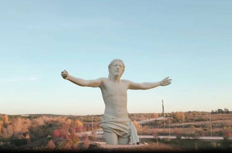 Spanish city starts building world's largest Christ statue