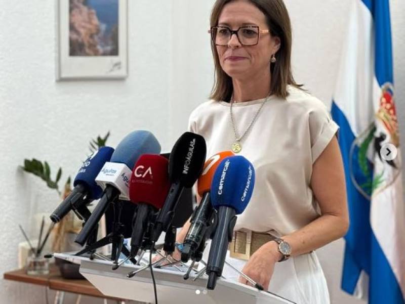 Mayor of Águilas Mari Carmen Moreno resigns