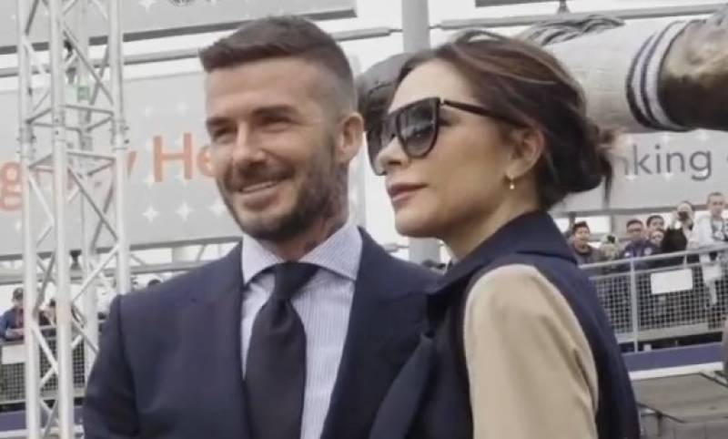 The Beckhams swap the red carpet for Mallorca's blue water