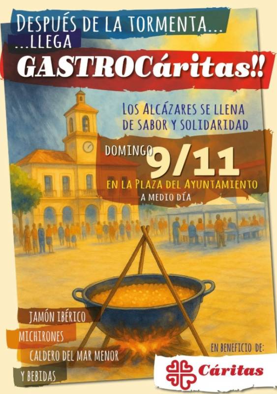 November 9 GastroCaritas, Caldero Day in Los Alcázares