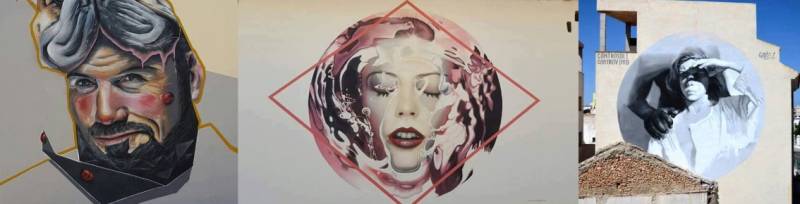 February 28 Free guided cycling tour of open-air urban art in Los Alcazares