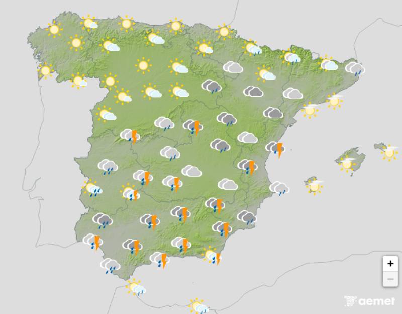 Muddy rain and intense storms: Spain weather forecast March 2-5