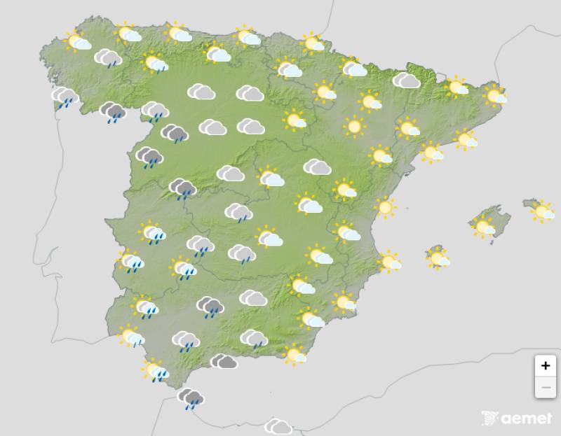 Rain and storms return to parts of Spain: Weather forecast April 6-9
