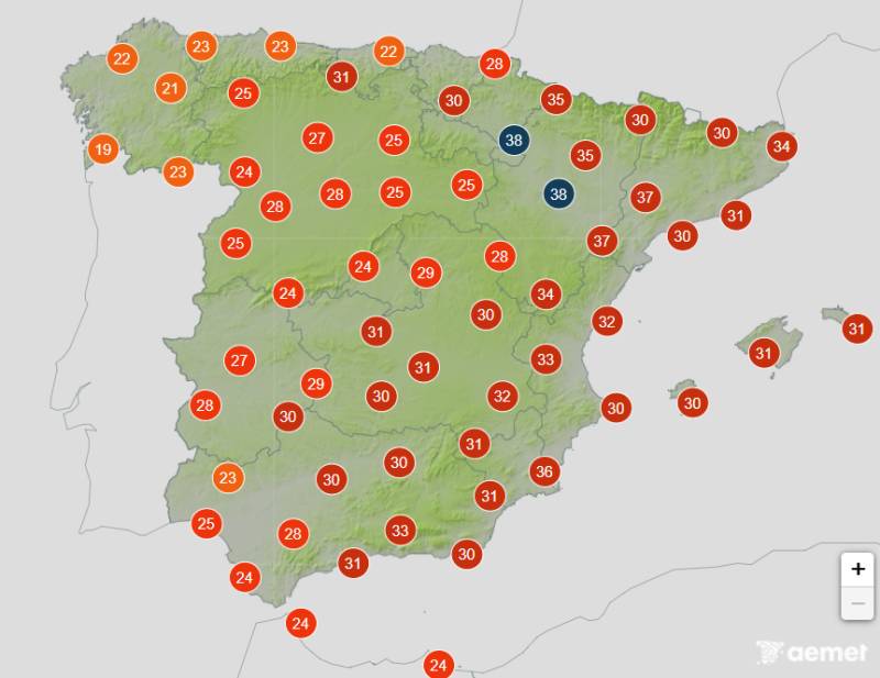 Spain weekend weather forecast June 25-28: Heatwave ends but temperatures stay sky-high