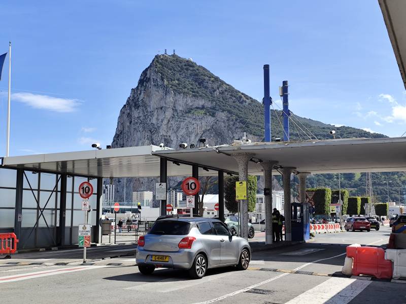 The Gibraltar border fence is coming down today as the EU and UK finally sign their historic treaty