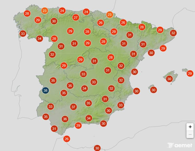 Spain braces for another blast of 40ºC heat: Weather forecast July 27-30
