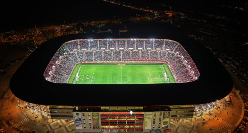 Murcia football stadium now among the 15 largest in Spain