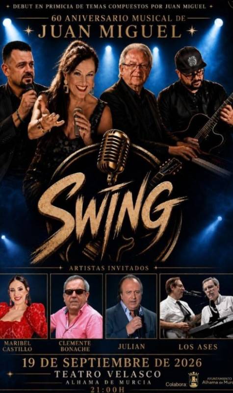 September 19 Swing concert in Alhama de Murcia
