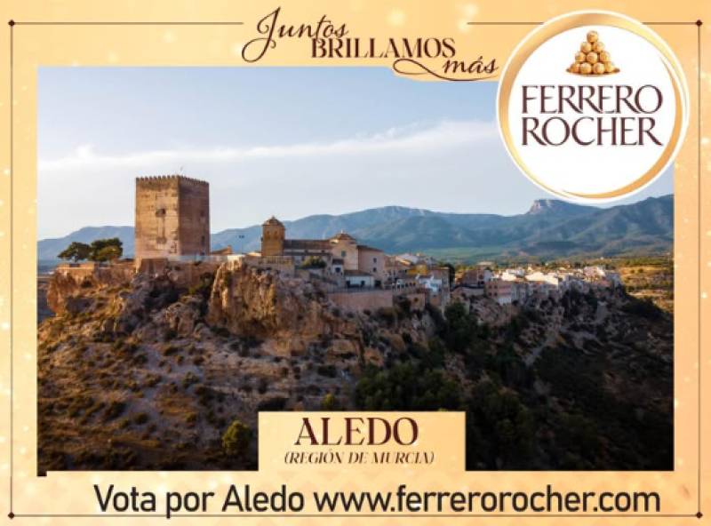 <span class="title"><a href="https://spaintodayonline.com/aledo-and-cehegín-battle-to-win-ferrero-rochers-christmas-lights_1000275989-a.html">Aledo and Cehegín battle to win Ferrero Rocher's Christmas lights</a></span><span class="content">Public voting is open until Sunday November 8 to decide which Murcia town will represent the region in the national competition..</span>